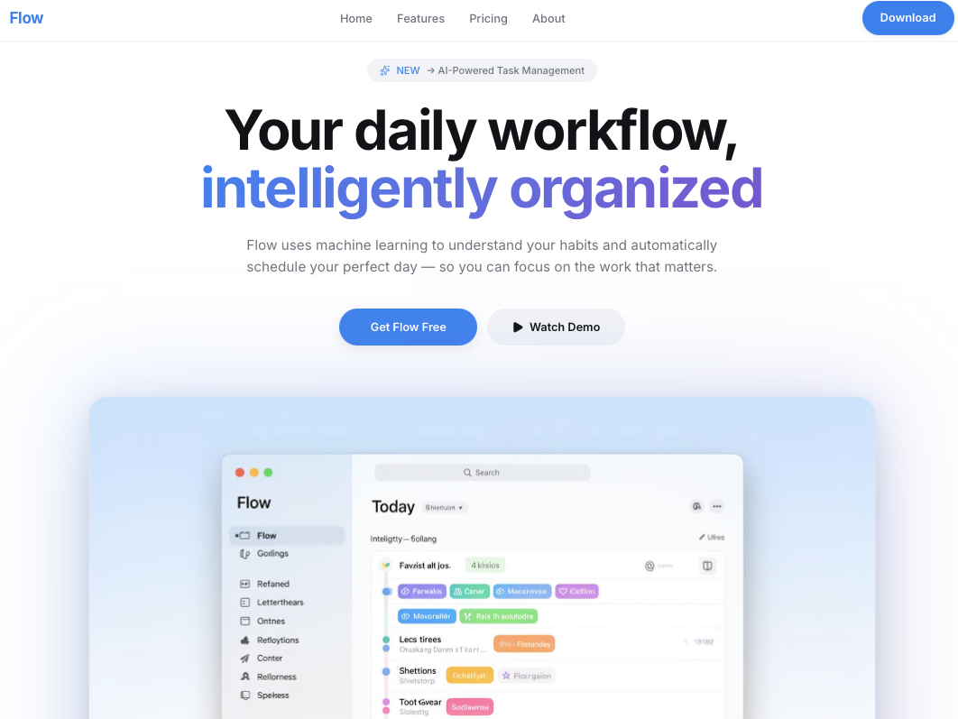 Modern iOS-Style App